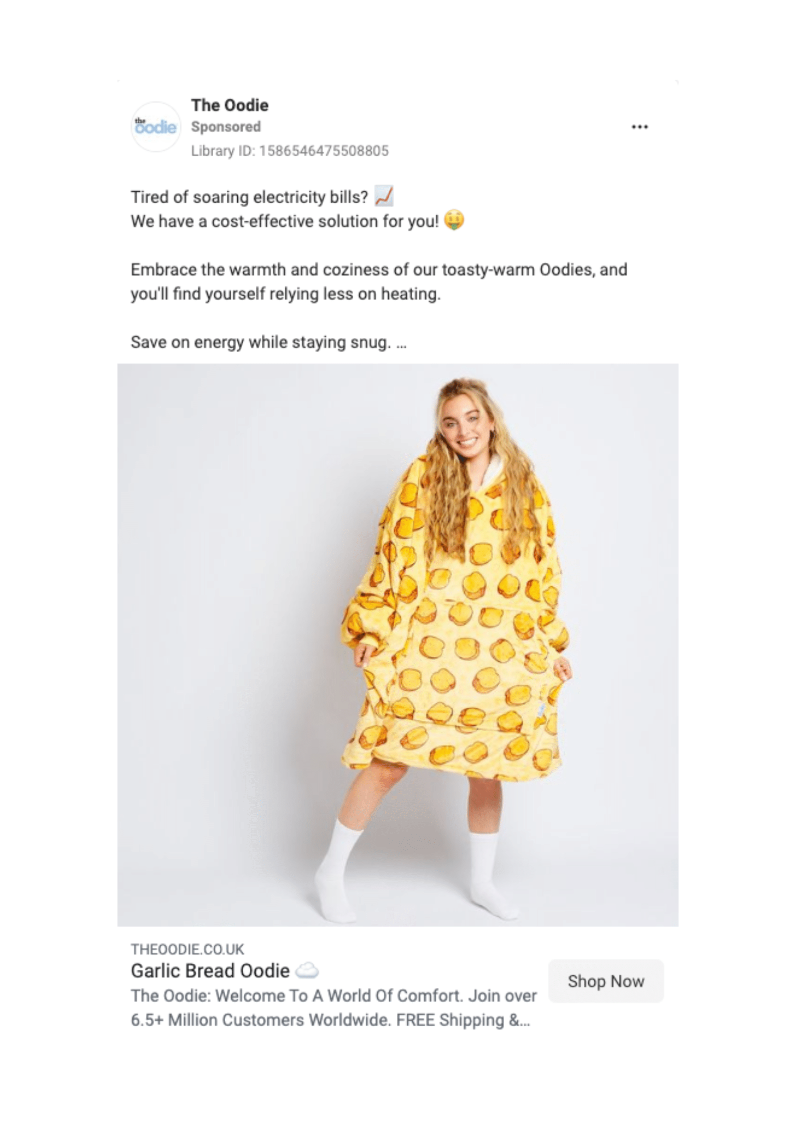 Oodie Ad