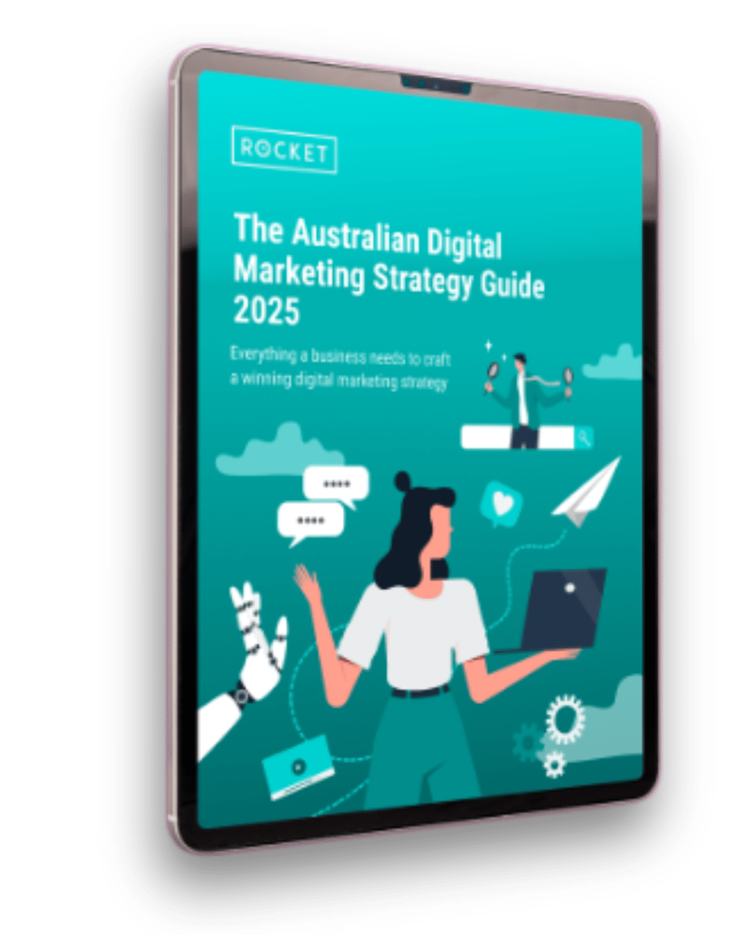 Digital Marketing Guide 2025 pop out