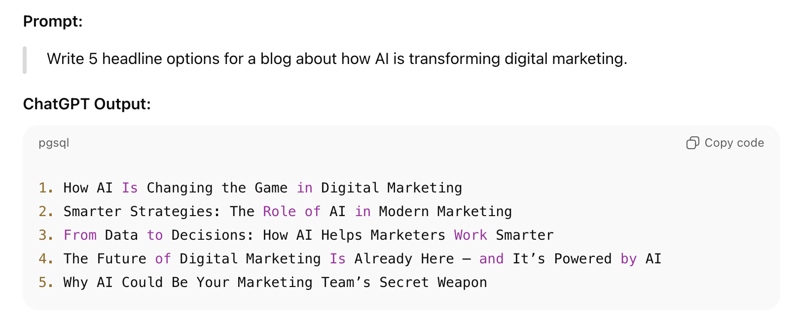 Understand what the gen AI tool can and cannot do