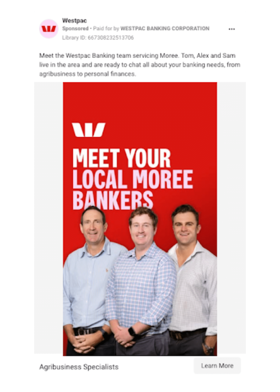 Westpac ad 2